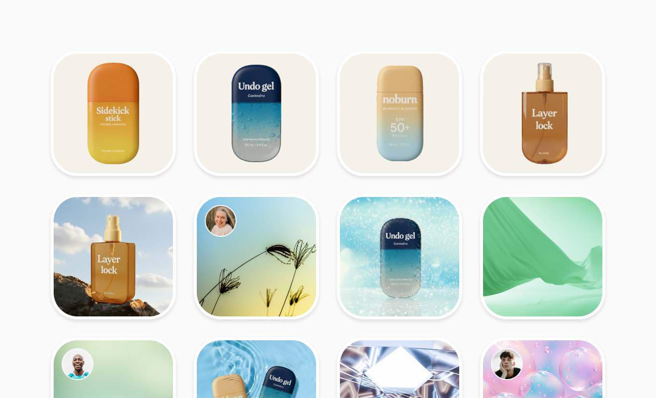 Stay on-brand with assets